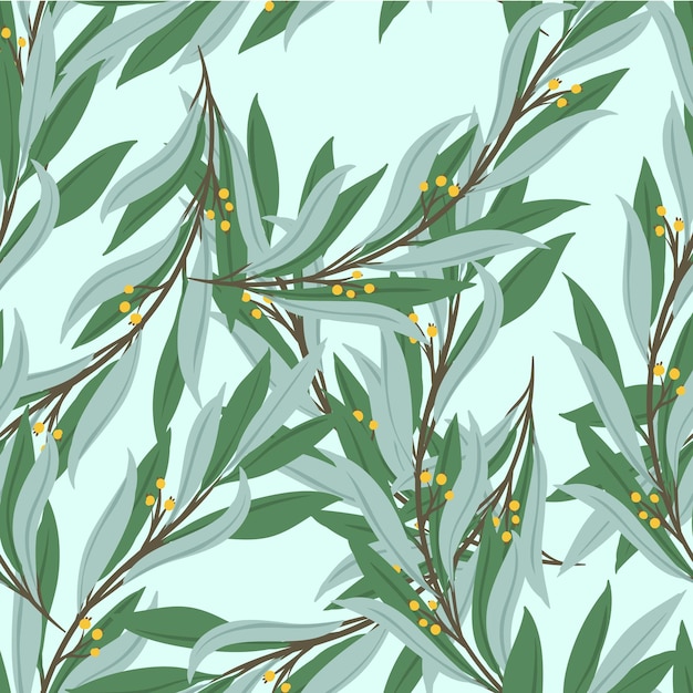 seamless pattern with Floral cuteand color fulstel