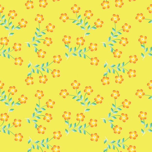 Vector seamless pattern with floral motifs able to print for cloths tablecloths blanket shirts dresses