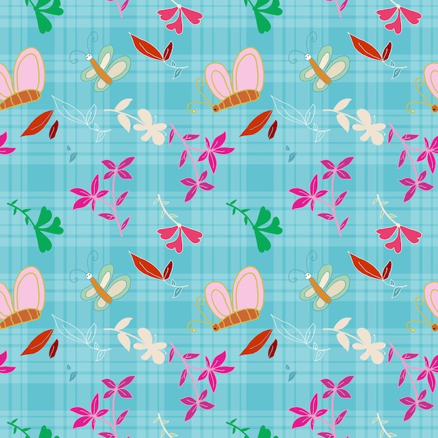 Seamless Pattern With Floral Motifs able to print for cloths tablecloths blanket shirts dresses