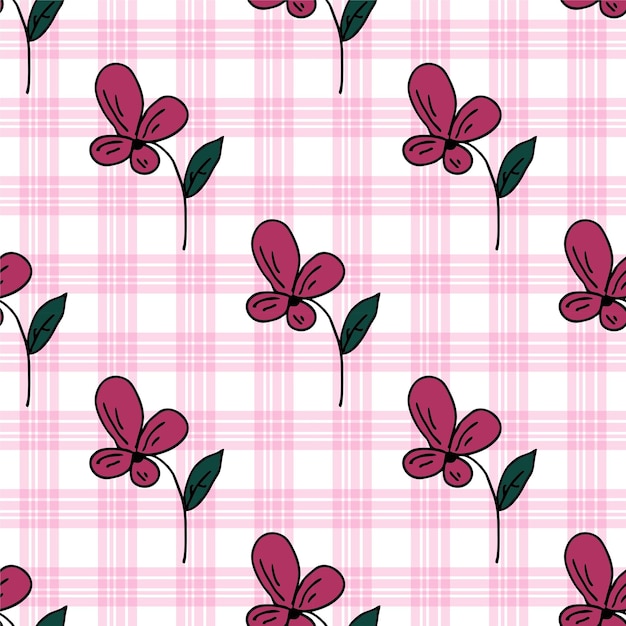 Seamless Pattern With Floral Motifs able to print for cloths tablecloths blanket shirts dresses