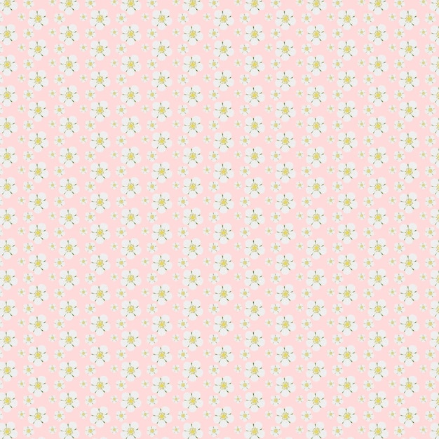 Seamless pattern with flowers