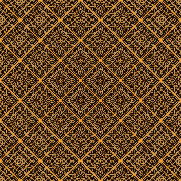 Seamless pattern with geometric elements