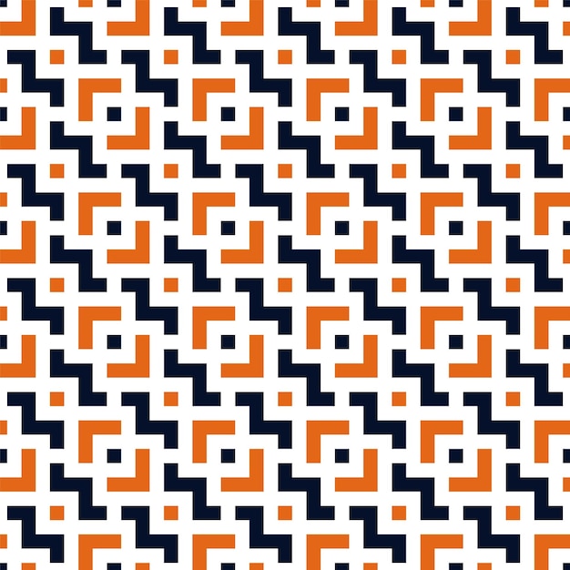 Seamless pattern with a geometric pattern