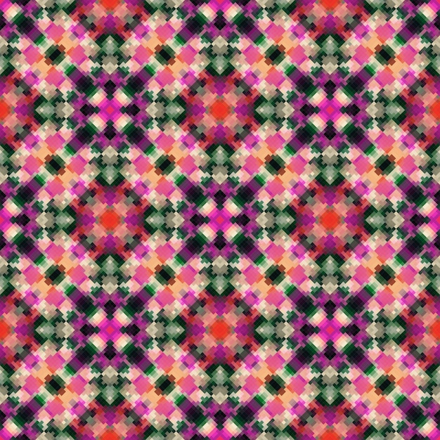 A seamless pattern with geometric shapes.