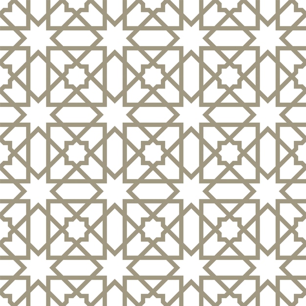 Seamless pattern with a geometrical ornament.