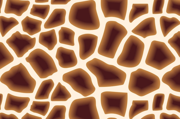 Вектор Бесшовные модели с текстурой кожи жирафа. повторяющийся фон жирафа для текстильного дизайна,
