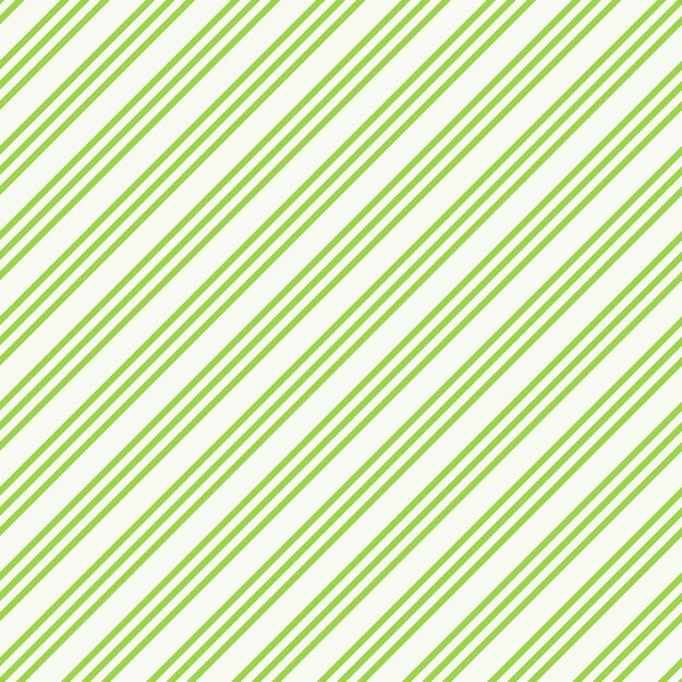 Seamless pattern with green oblique stripes