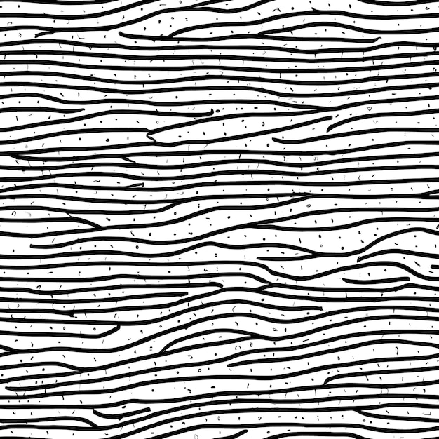 Seamless pattern with grunge horizontal black lines