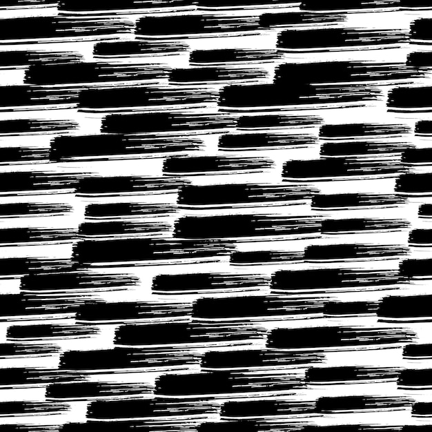 seamless pattern with hand drawn scribble smears