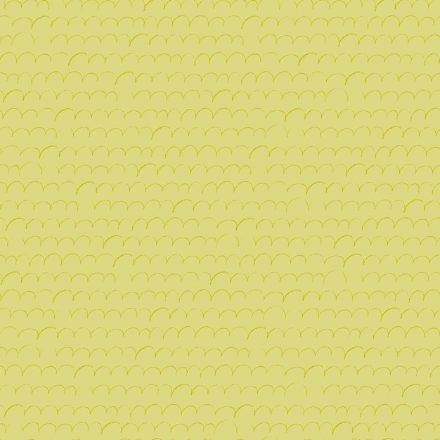 Vector seamless pattern with hand drawn wavy lines