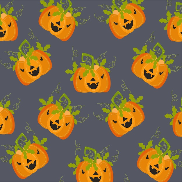 Seamless pattern with helloween perfect for wrapping paper