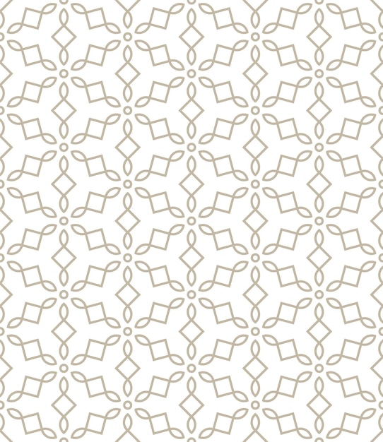 A seamless pattern with lines and diamonds.