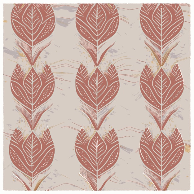 a seamless pattern with many autumn leaves each half of the leaves has a different color