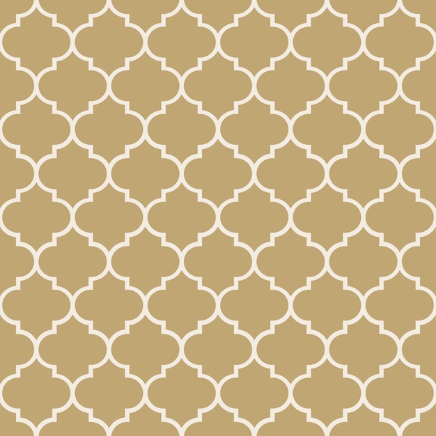 Seamless pattern with Moroccan tiles