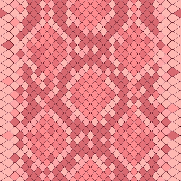 Seamless pattern with pink python print