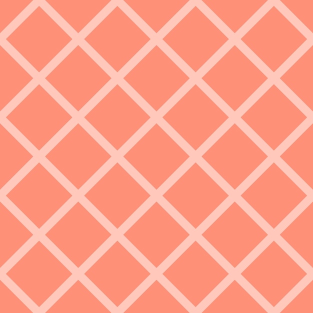 Seamless pattern with pink squares