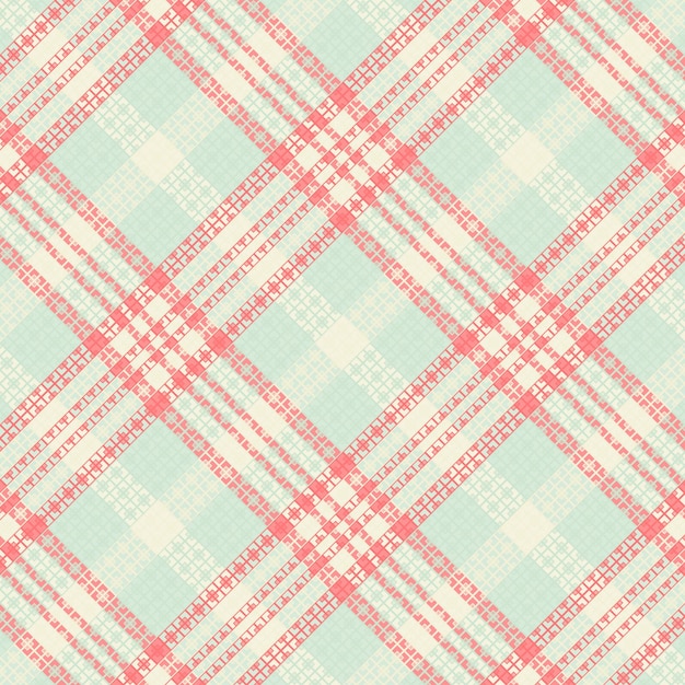 A seamless pattern with a plaid background.