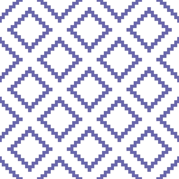 Seamless pattern with purple kilim design.