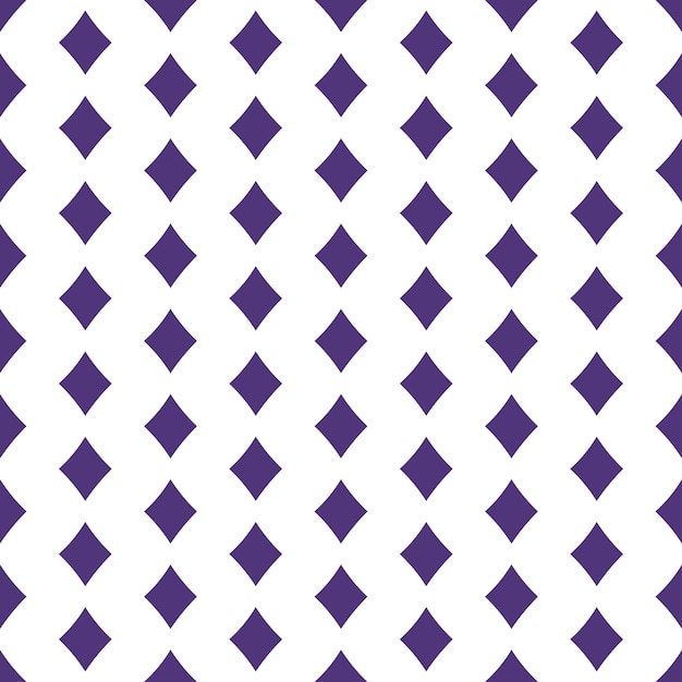 Seamless pattern with purple rhombuses.