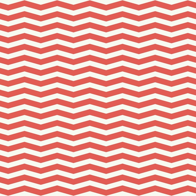 Seamless pattern with red chevron