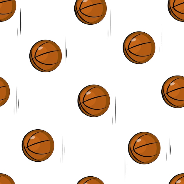 Seamless pattern with soccer ball