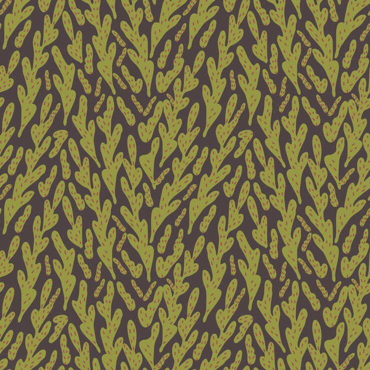 Vector seamless pattern with spring folk flowers seamless floral pattern background vector illustration for print wallpaper fashion template