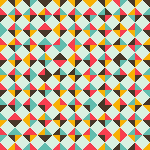 Seamless pattern with squares.