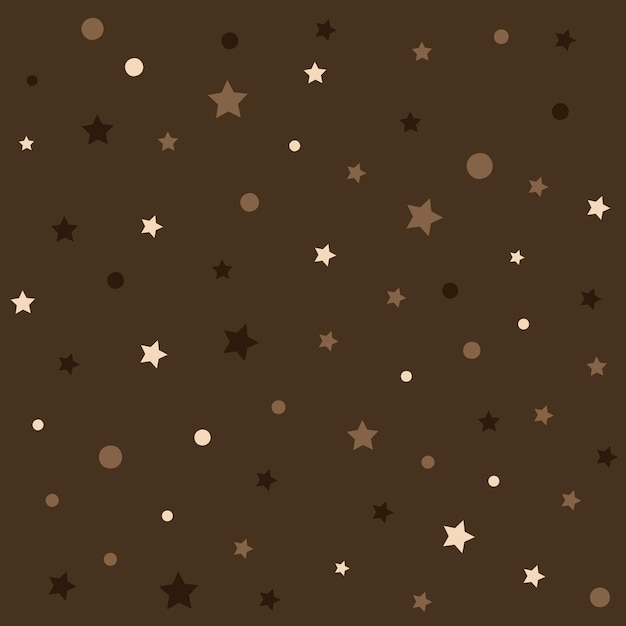 Seamless pattern with stars. Vector illustration.