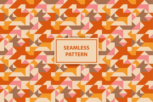 seamless pattern with traditional color