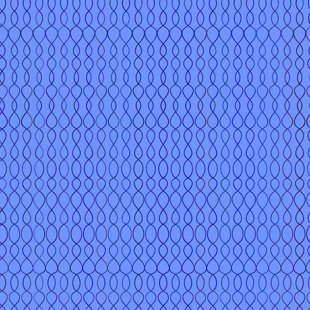 Vector seamless pattern with waves