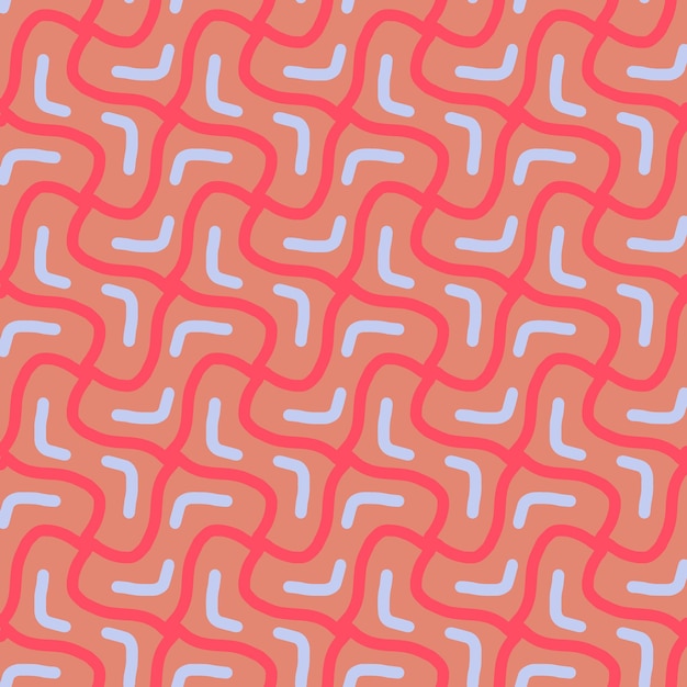 A seamless pattern with a wavy lines.