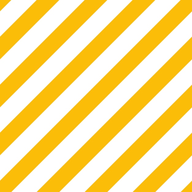 Seamless pattern with white and yellow oblique stripes