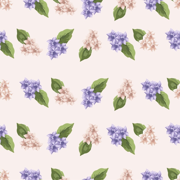 야생 꽃으로 완벽 한 패턴
