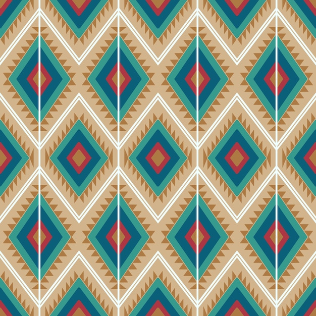 Vector a seamless pattern with a zigzag design