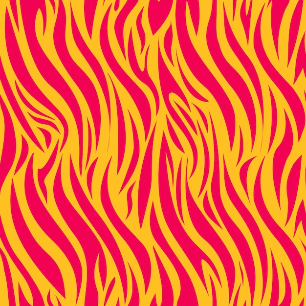 Seamless pattern of zebra stripes vector illustration