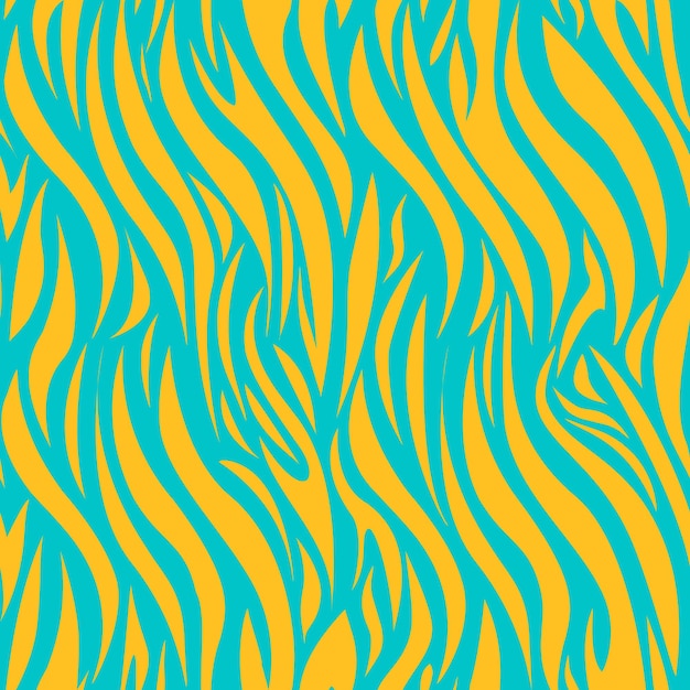 Seamless pattern of zebra stripes vector illustration