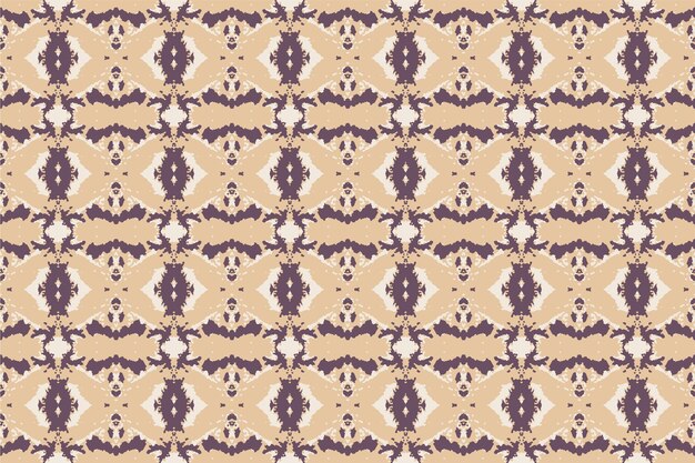 A seamless patterngeometric tribalgeometric batik ikataztec styleethnic boho seamless pattern