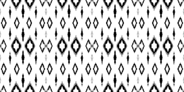 이 없는 패턴 (tribalgeometric batik ikataztec style ethnic boho seamless pattern)