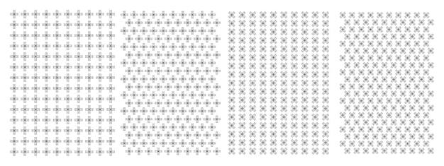 Seamless Patterns with Backgrounds and Textures Textile Textures Set For Fabrics Etc