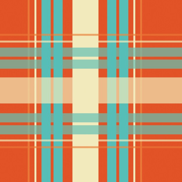 Vector seamless plaid pattern