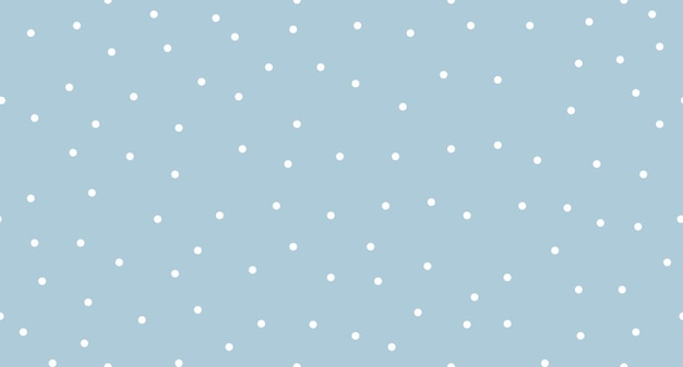 Seamless polka dot pattern Vector repeating texture Polka dot with color pastel background Blue polka dot pattern Blue polka wrapping texture Vector illustration