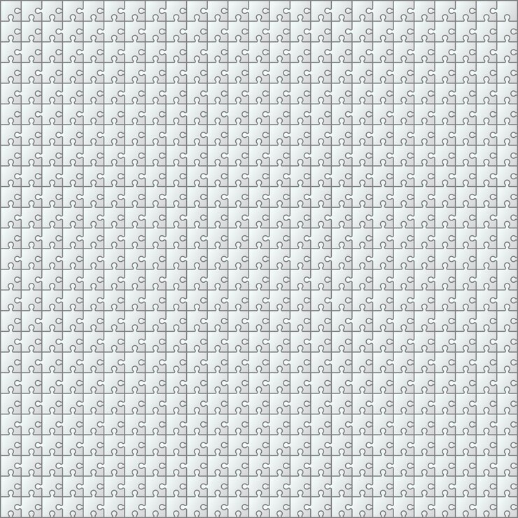 Vector seamless puzzle texture. vector illustration. eps 10.