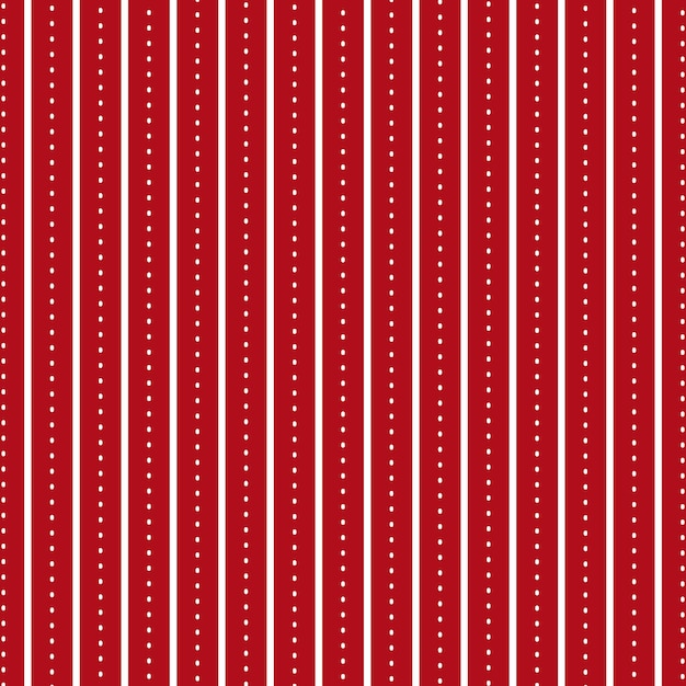 ラインの無縫の赤いパターン クリスマスパターン