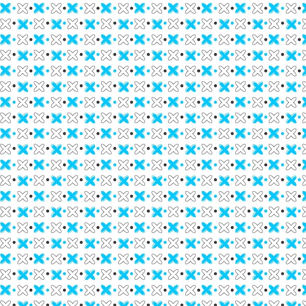 Seamless repeated pattern design clothing fabric or textile pattern