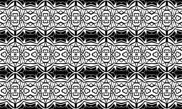 Seamless repeated pattern design. Women's long dress pattern design, vector vintage art illustration