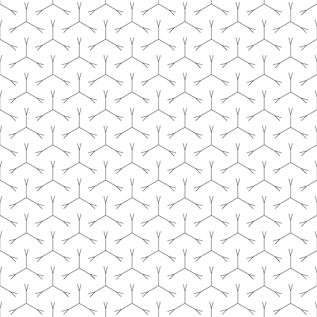 Seamless simple geometric pattern in black and white color. Vector illustration