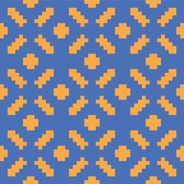 Seamless simple pixel pattern abstract background