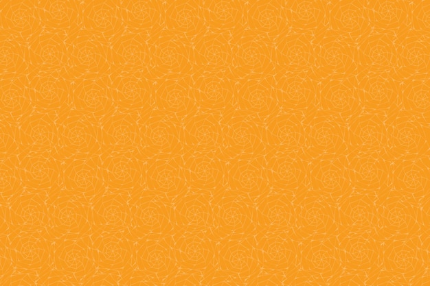 Vettore motivo in tessuto textlie rete ragno senza cuciture su sfondo arancione