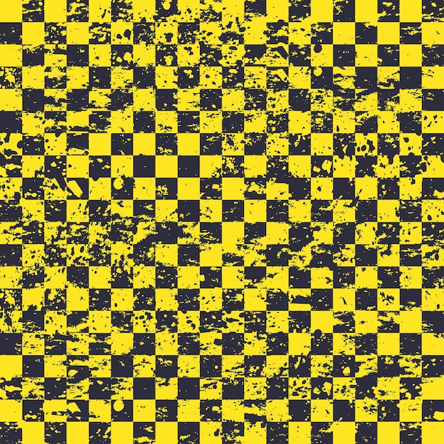 Vector seamless sport flag yellow background