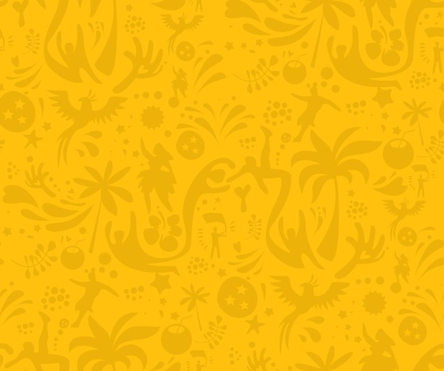 シームレスなスポーツ黄色のパターン抽象的なサッカーベクトルの背景見本に含まれているシームレスなパターン